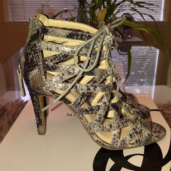 Nine West Sexy Strap Heels - Picture 2 of 4